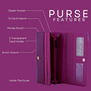 Kukubird Large Purse Owl's in Tree - Purple