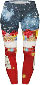 Curve Leggings (14-18 UK Size) - With Love Santa