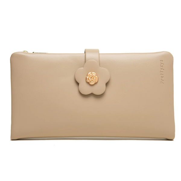 Daisy Leather Purse