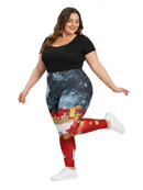 Highwaisted Leggings (10-16 UK Size) - With Love Santa