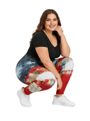 Highwaisted Leggings (10-16 UK Size) - With Love Santa
