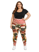 Highwaisted Leggings (10-16 UK Size) - Pugmas