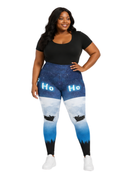 Highwaisted Leggings (10-16 UK Size) - Over The Moon