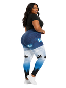 Highwaisted Leggings (10-16 UK Size) - Over The Moon