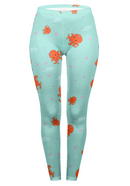 Regular Leggings (8-12 UK Size) - Octocorn - Kukubird-UK