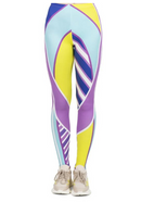 Regular Leggings (8-12 UK Size) - Fluorescent Sport - Kukubird-UK