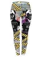 Regular Leggings (8-12 UK Size) - Pug Shot - Kukubird-UK