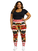 Curve Leggings (14-18 UK Size) - Pugmas