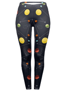Regular Leggings (8-12 UK Size) - Blue Planet