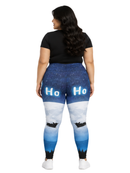 Curve Leggings (14-18 UK Size) - Over The Moon