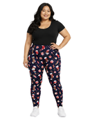 Curve Leggings (14-18 UK Size) - Stocking Filler Dark Navy