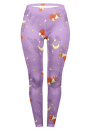 Regular Leggings (8-12 UK Size) - Foxicorn - Kukubird-UK