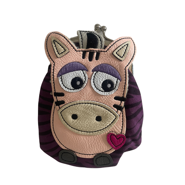 Zebra Coin Pouch