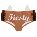 Ear Pantie - Fiesty Red Panda (6-10 UK Size) - Kukubird-UK