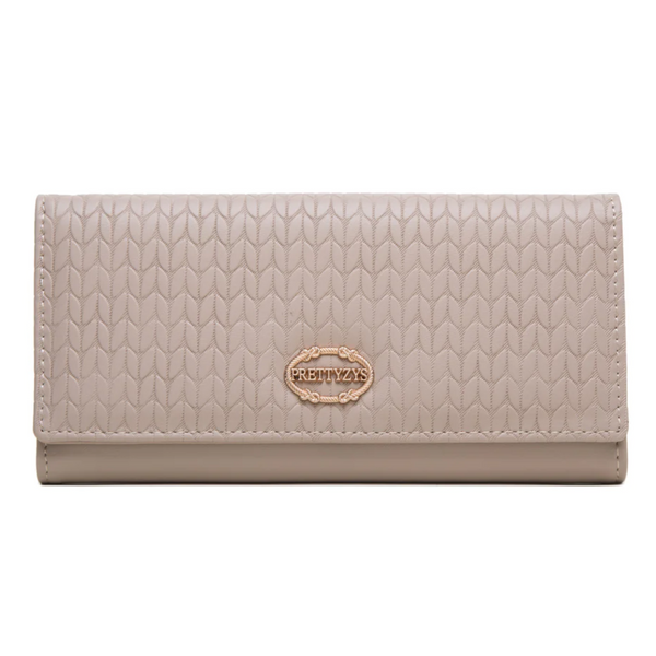 Floral Leather Purse