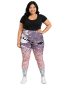 Highwaisted Leggings (10-16 UK Size) - Santas Flight