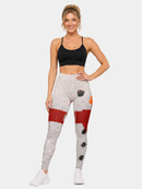 Regular Leggings (8-14 UK Size) - Snowman - Kukubird-UK