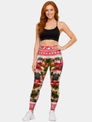 Regular Leggings (8-14 UK Size) - Pugmas - Kukubird-UK