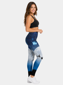 Over the Moon - Regular Leggings 8-12 - Kukubird-UK
