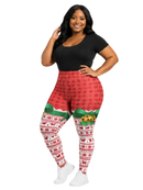 Highwaisted Leggings (10-16 UK Size) - Winter Socks