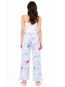 Loungewear Flying Colourful Hearts (UK Size 8-14) - Kukubird-UK