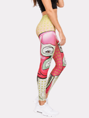 Regular Leggings (8-12 UK Size) - Wrestler - Kukubird-UK