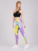 Regular Leggings (8-12 UK Size) - Fluorescent Sport - Kukubird-UK
