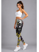 Regular Leggings (8-12 UK Size) - Pug Shot - Kukubird-UK