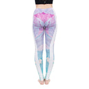 Regular Leggings (8-12 UK Size) - Luminous Leaves Active - Kukubird-UK
