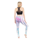 Regular Leggings (8-12 UK Size) - Luminous Leaves Active - Kukubird-UK