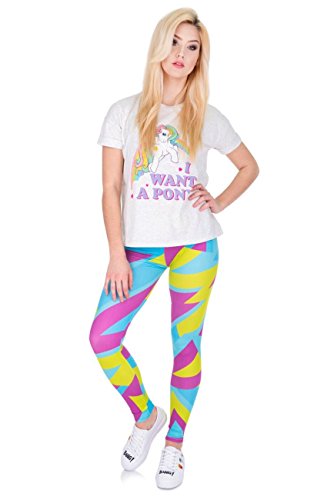 Regular Leggings (8-12 UK Size) - Neon Sport