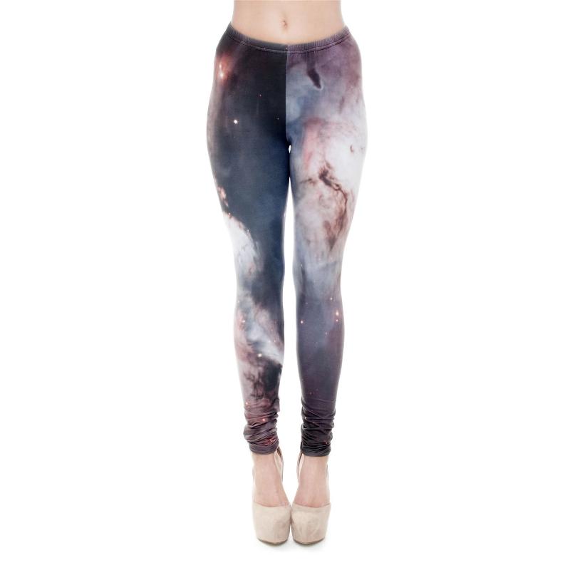 Regular Leggings (8-12 UK Size) - Galaxy Black - Kukubird_UK